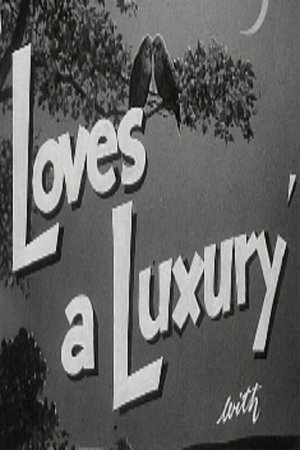Love's a Luxury Poster
